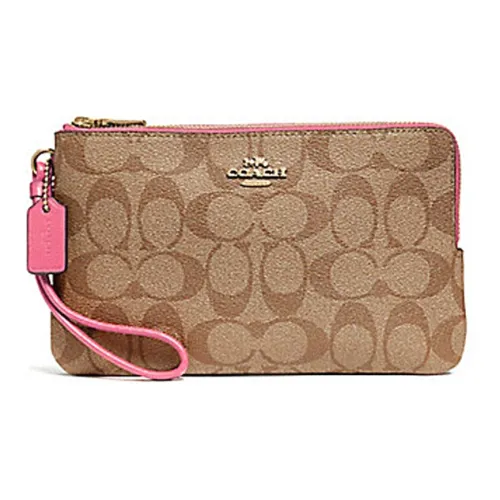 COACH Double Zip Wallet Clutches