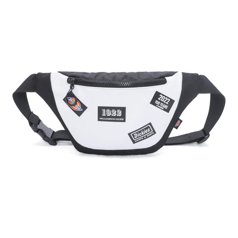 Dickies 100th Anniversary Polyester Sling Bag Fanny Pack Regular Unisex White-0