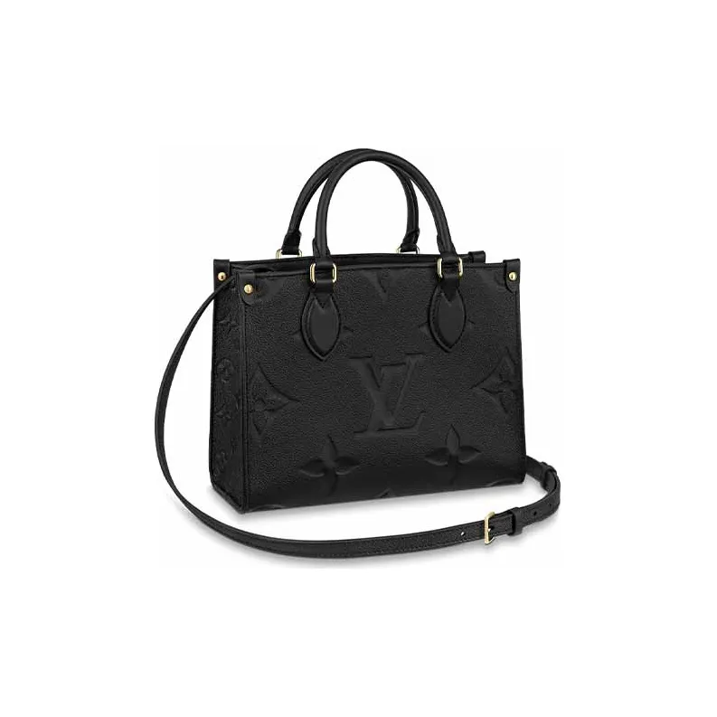 LOUIS VUITTON Onthego Empreinte Pm Black-0