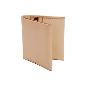 LINE ARTISANAL Vegetable Tanned Cow Leather Genuine Leather ID Wallet Regular Men's Multicolor