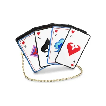 LOUIS VUITTON Pochette Cartes Clutch Game On