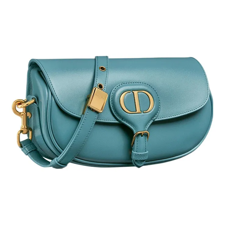 DIOR Bobby Smooth Cow Leather Handbag, Shoulder Bag, Crossbody Bag Women's Sky Blue-2