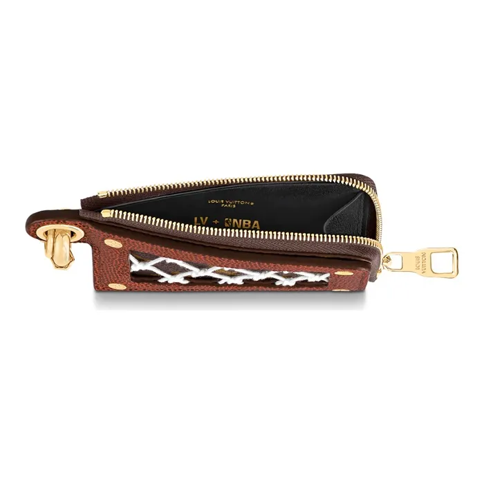 LOUIS VUITTON X Nba Legacy Net Zippy Card Holder Black/Brown-2