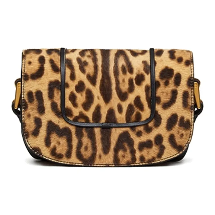 Valentino Cow Leather Shoulder Bag Crossbody Bag Handbags Regular Women's Leopard Print-2