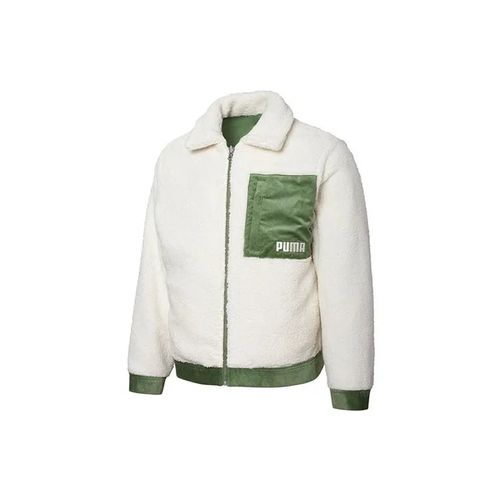 PUMA Jackets Men Green-2