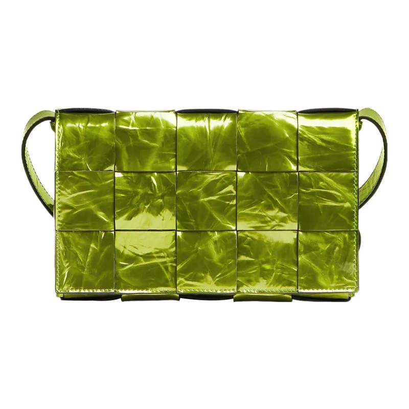 Bottega Veneta Intreccio Weave Cassette Chlorophyll-1