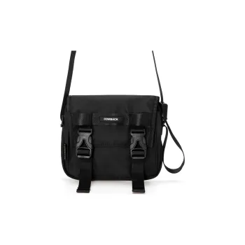 COMBACK Polyamide Crossbody Bag Unisex Black/Camouflage/Black/Yellow