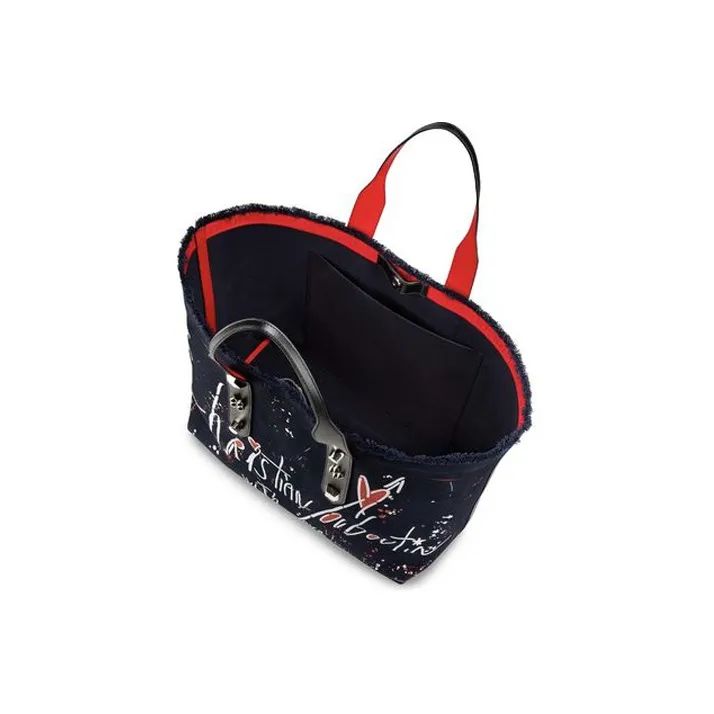 CL LUBOTING Canvas Shoulder Bags Handbags Women's Black-3