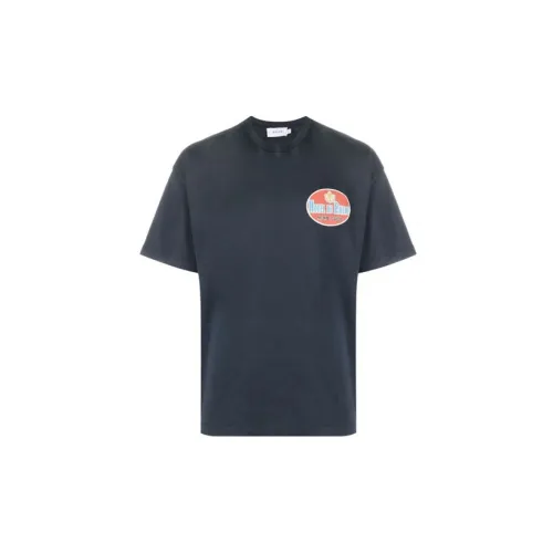 RHUDE T-Shirts Men Navy Blue