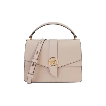 MICHAEL KORS Greenwich Leather Handbag, Shoulder Bag, Crossbody Bag Women's Pink