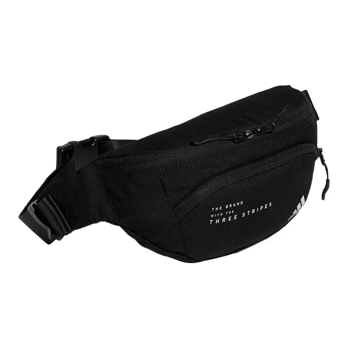 Adidas Polyester Shoulder Bag Crossbody Bag Fanny Pack Regular Unisex Black-1