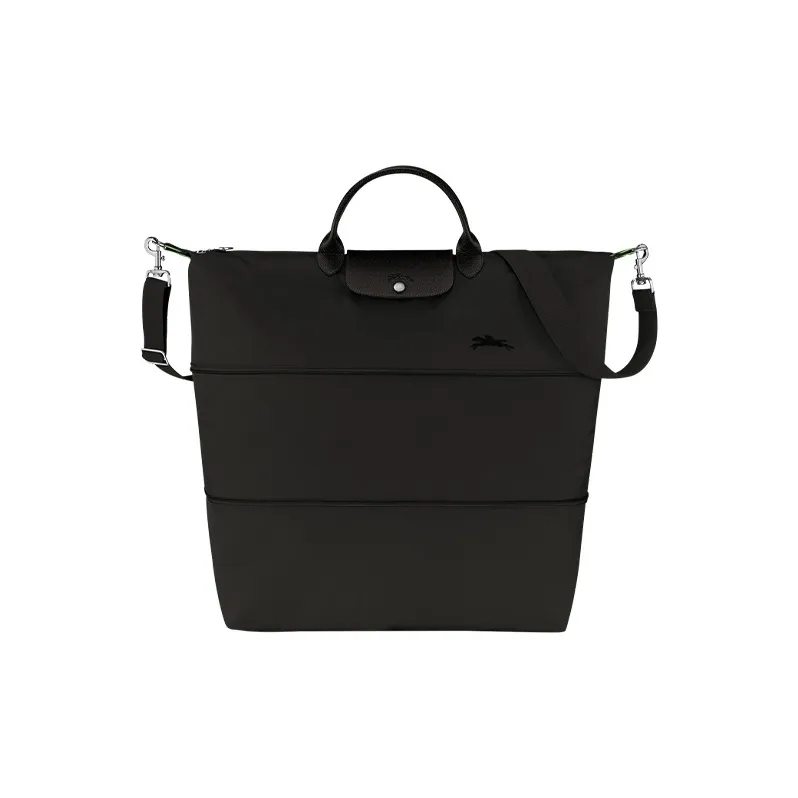 LONGCHAMP Le Pliage Green Canvas Canvas Bag Handbags Unisex Black-0