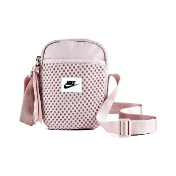 Nike Polyester Cell Phone Pouch, Shoulder Bag, Crossbody Bag Regular Unisex Pink Purple Red/Black