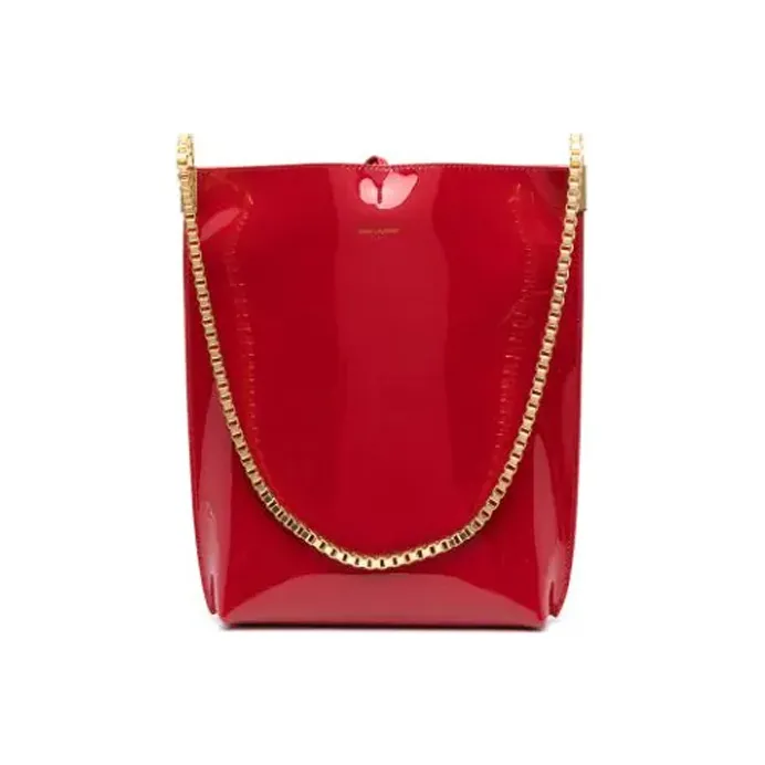 SAINT LAURENT Suzanne Logo Tote Bag-0