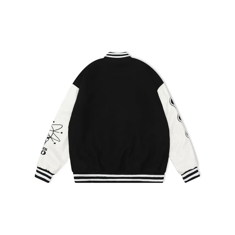 PCMY x Genesiszero Puffer Jacket Unisex Black White-1