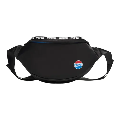 Pepsi Nylon Multi-Functional Sling Bag Fanny Pack Large Size Unisex Black