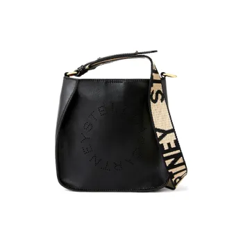 Stella McCartney Polyurethane Shoulder Bag, Crossbody Bag Mini Women's Black
