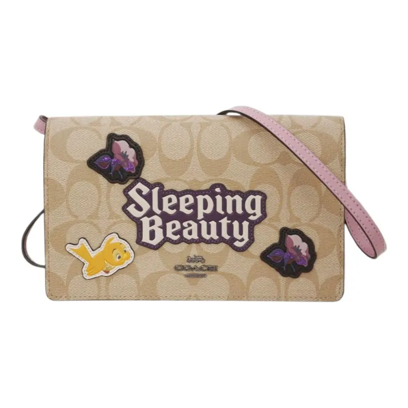 Disney X COACH Foldover Crossbody Bags-1