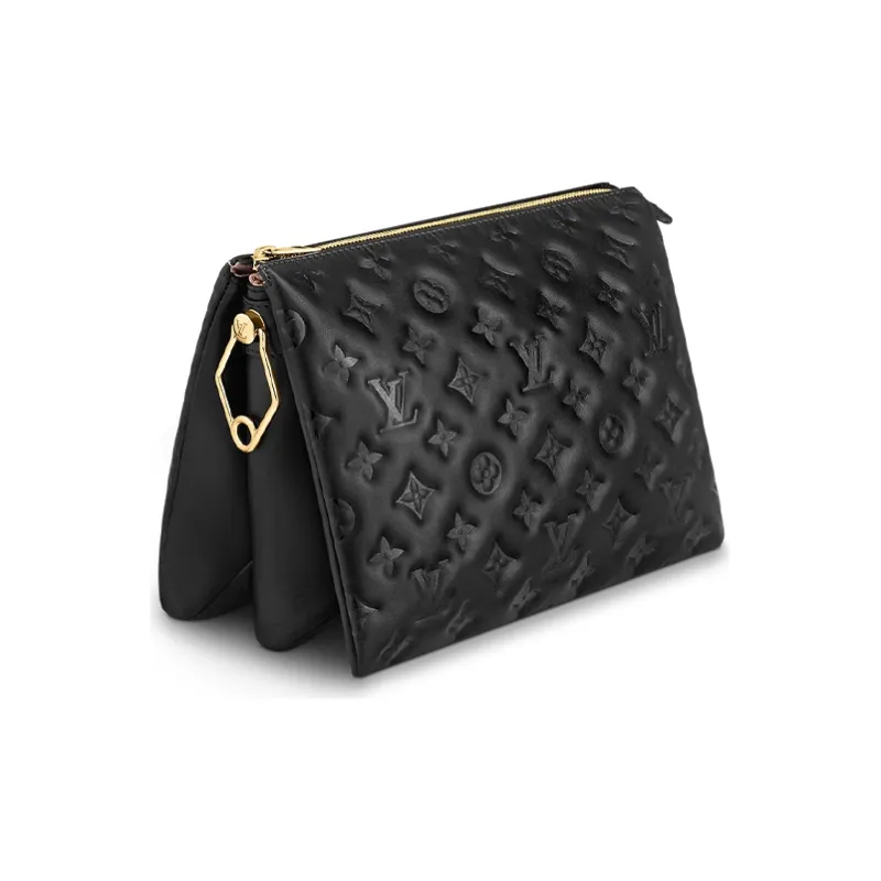 LOUIS VUITTON Coussin PM Shoulder Bag Black-2