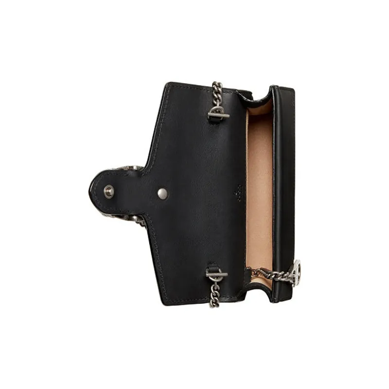 GUCCI Dionysus Suede Chain Crossbody Bag Shoulder Bag Women's Black-2
