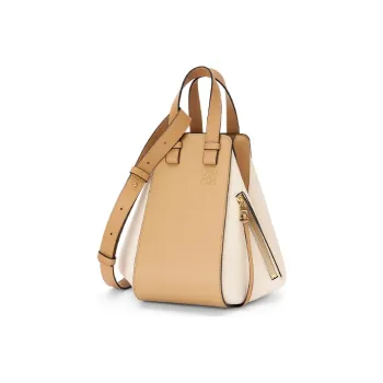 LOEWE Hammock Calfskin Handbag, Shoulder Bag, Crossbody Bag Regular Women's Sand Dune/Warm Desert