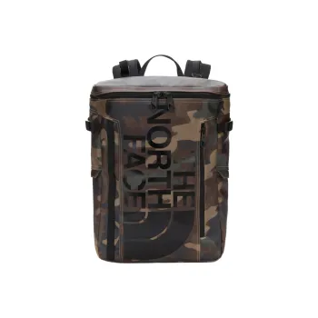 THE NORTH FACE Polyester Backpack Unisex Green Camouflage