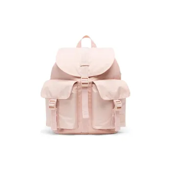 Herschel Polyester One Shoulder Handbag Crossbody Bag Small Size Unisex Cherry Blossom Pink