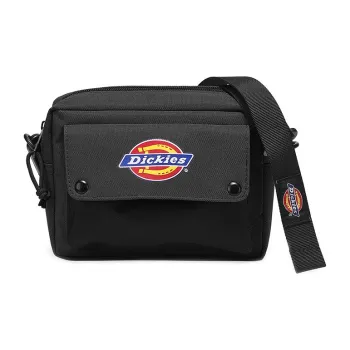 Dickies Polyester Cell Phone Pouch Shoulder Bag Crossbody Bag Regular Unisex Black