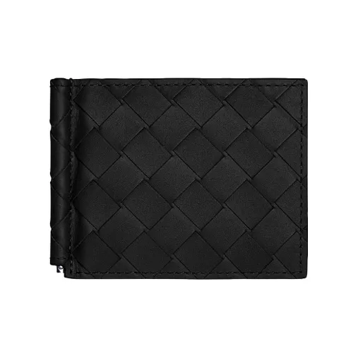 Bottega Veneta Intrecciato Money Clip Wallet-0