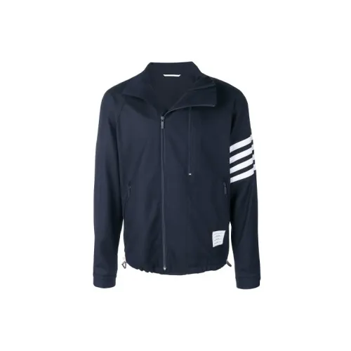 THOM BROWNE Jackets Men Blue