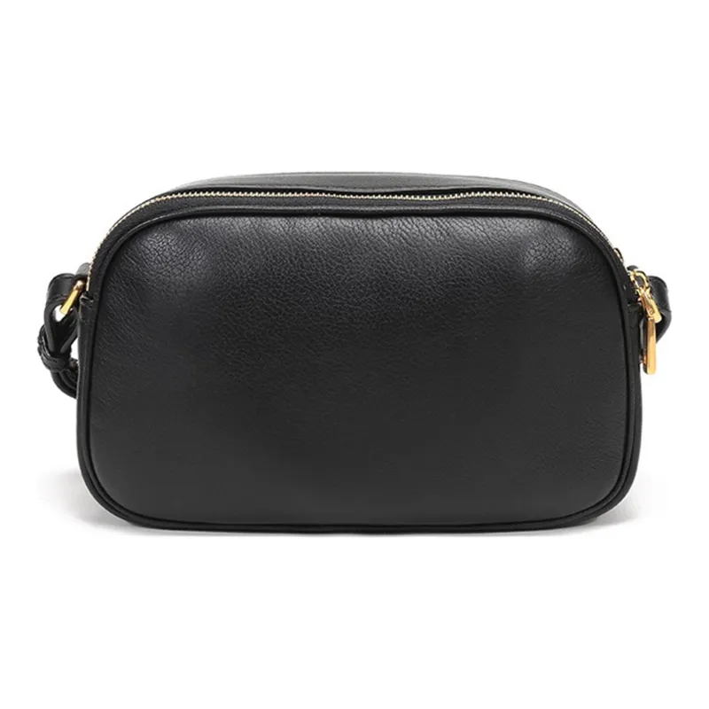 BALLY Vestige Cow Leather Camera Bag Shoulder Bag Crossbody Bag Women's Black-2
