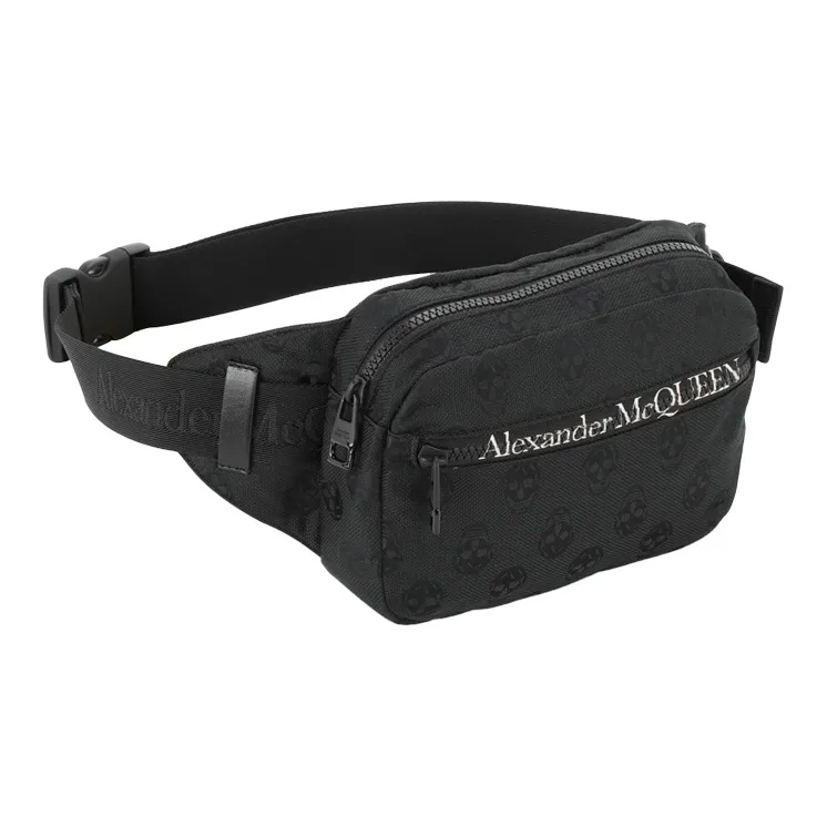 Alexander McQueen Polyamide Fanny Pack Men's Black-1