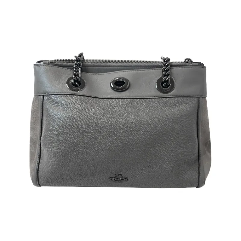 COACH Turnlock Shoulder Bags-0