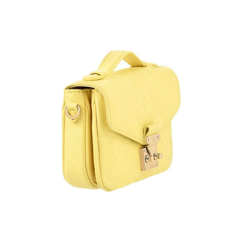LOUIS VUITTON Micro Métis Monogram Empriente Yellow-1