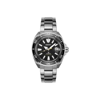 SEIKO Automatic Mechanical Movement Stainless Steel Strap Watch Men's Watch Black SRPE35K1