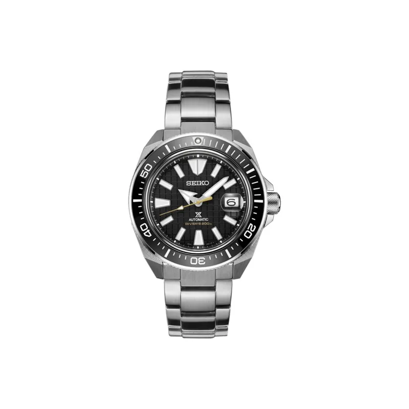 SEIKO Automatic Mechanical Movement Stainless Steel Strap Watch Men's Watches Black SRPE35K1-0