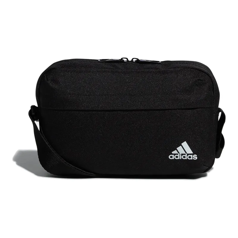Adidas Microfiber Synthetic Leather Fanny Pack Regular Unisex Black-0