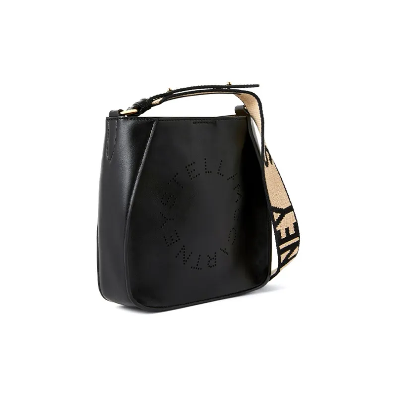 Stella McCartney Polyurethane Shoulder Bag, Crossbody Bag Mini Women's Black-1