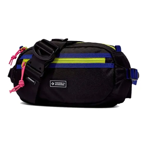 Converse Transition Sling Fanny Packs Black Multicolor