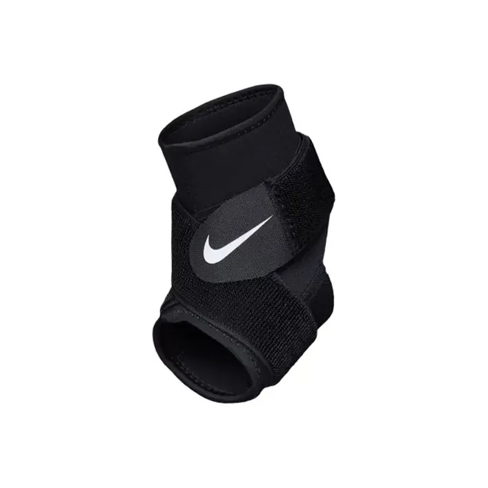 Nike Neoprene Nylon Polyester Elastic Artificial Fiber Wristbands Unisex Black-0