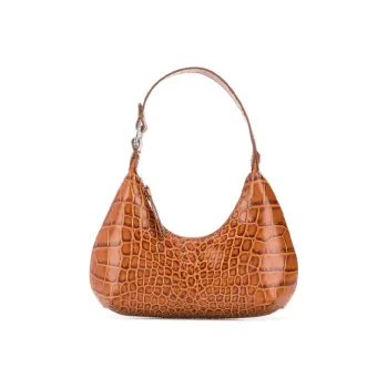By Far Crocodile effect Shoulder Bag