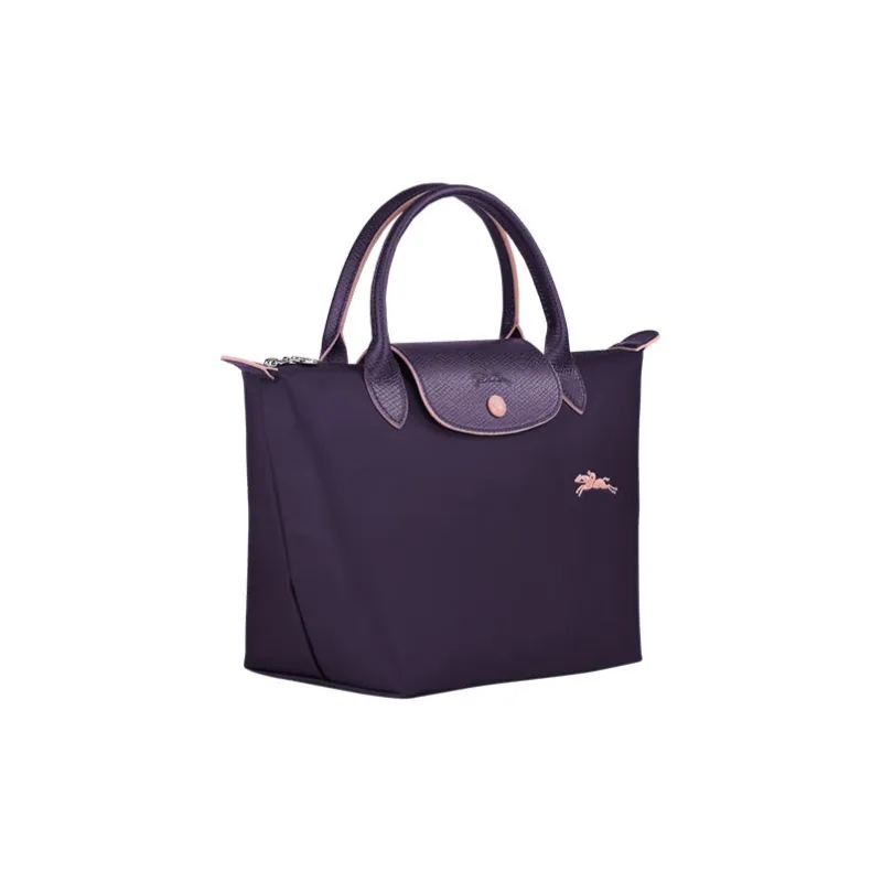 LONGCHAMP Le Pliage Canvas Dumpling Bag Handbags Small Size Women's Berry Purple-1