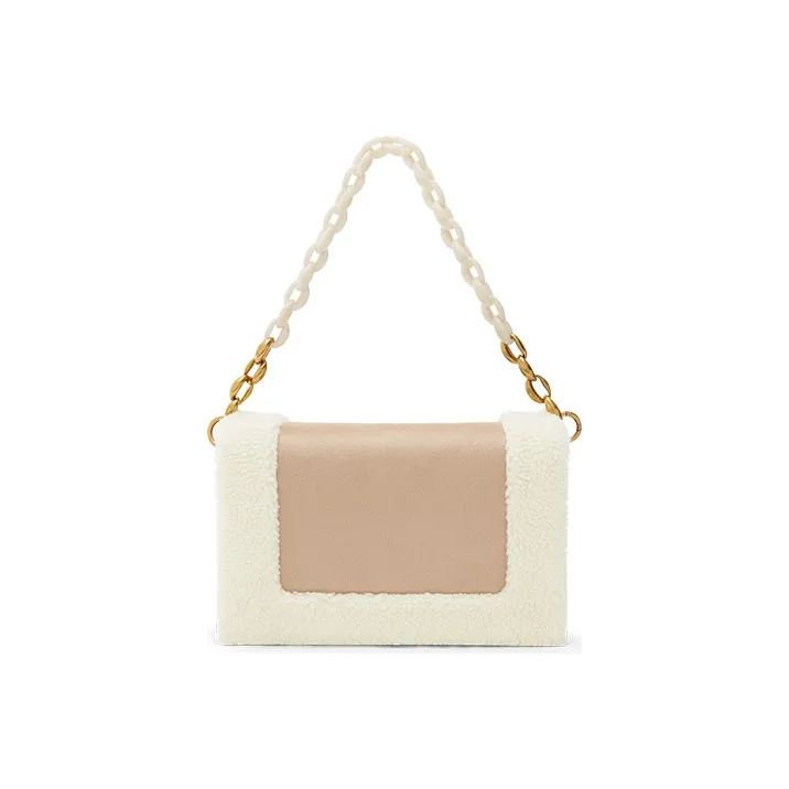 CHARLES&KEITH PU Small Square Bag One Shoulder Handbag Regular Women's Multicolor-5