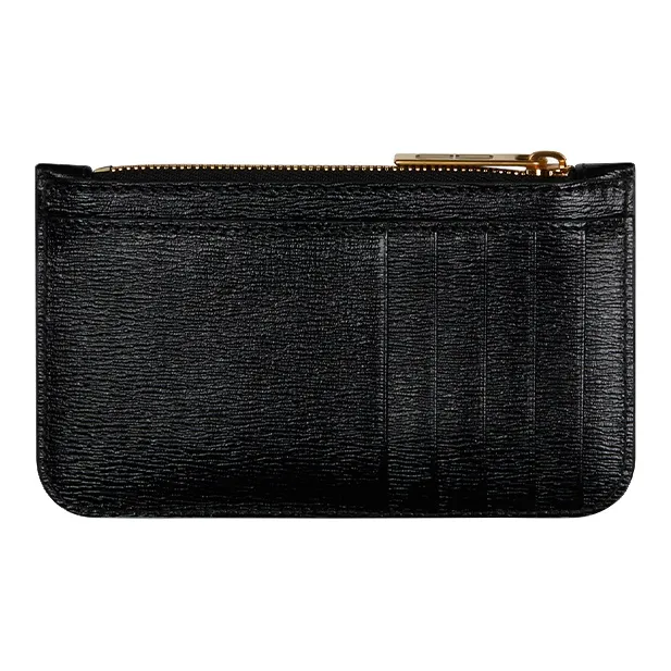 Balenciaga Gossip Zipped Cardholder Black-1