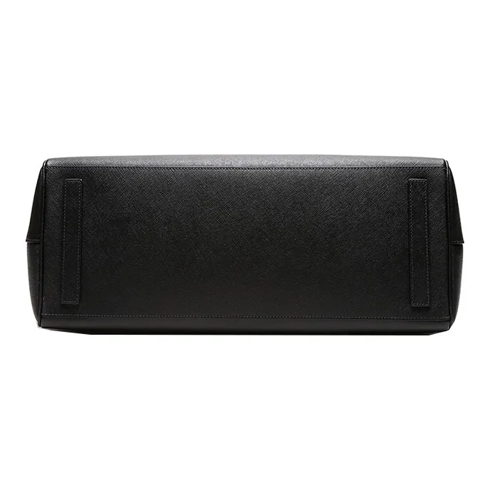PRADA Galleria Killer Bag Leather Shoulder Bag Briefcase Handbag Men's Black-4