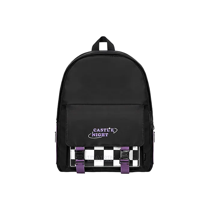 MR.ACE HOMME Nylon Fabric Backpack Regular Women's Black-0