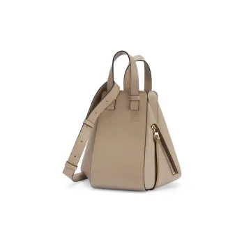 LOEWE Calfskin Hammock Bag, Shoulder Bag, Crossbody Bag, Handbag Trumpets Women's Sand