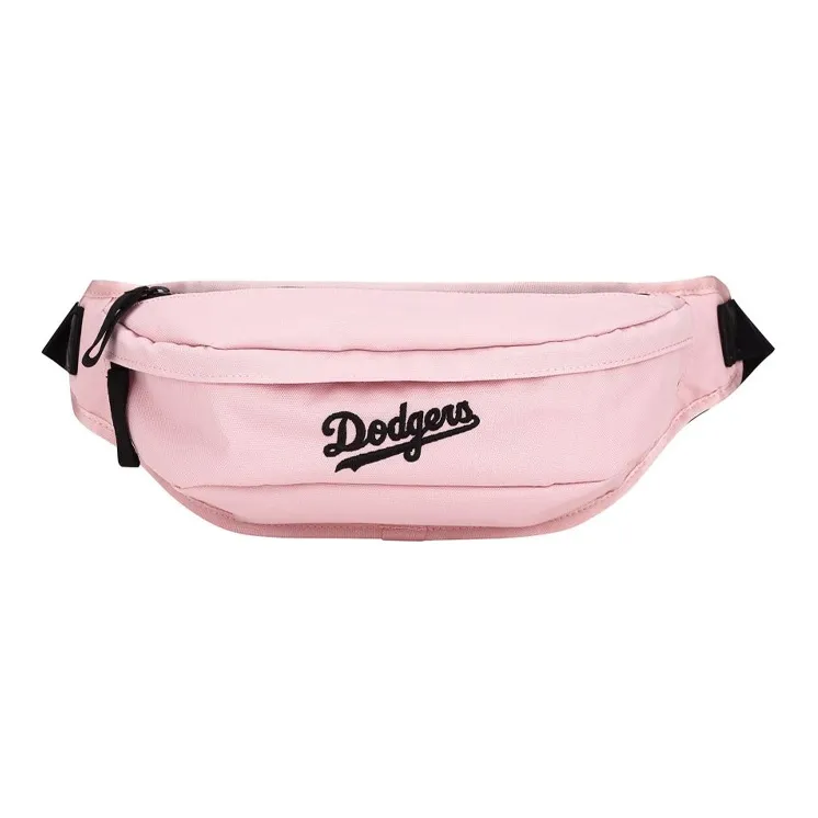 MLB Canvas With Polyester Crossbody Bag Sling Bag Fanny Pack Regular Unisex Cherry Blossom Pink-0