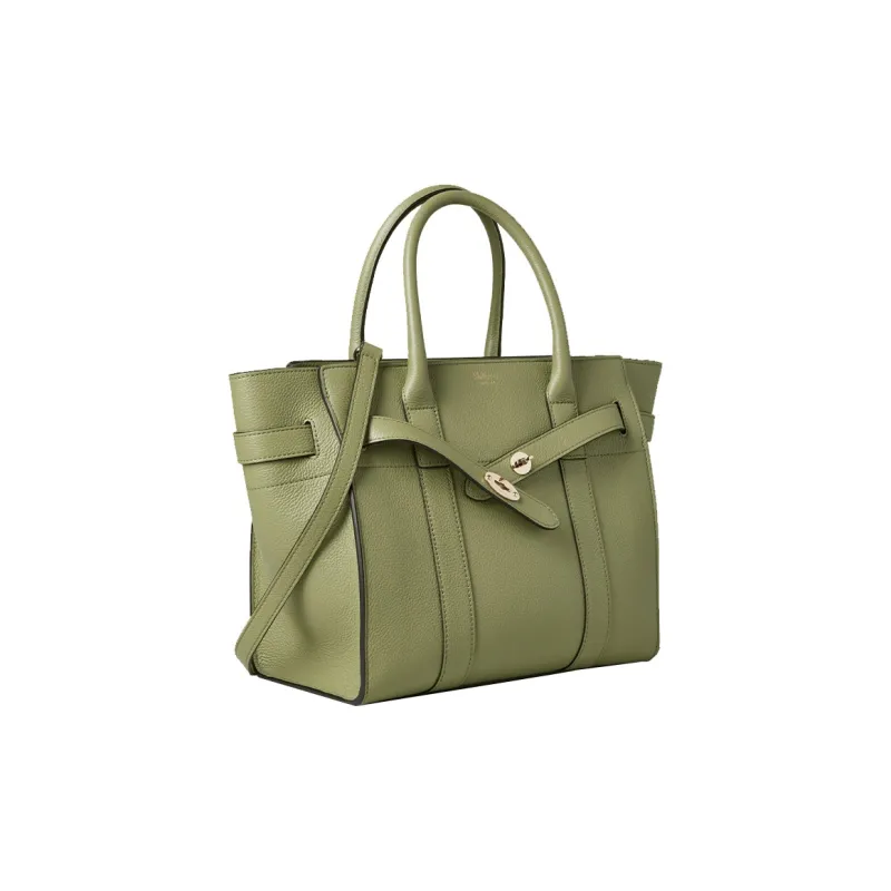 Mulberry Bayswater Leather Crossbody Bag Women's Green-1
