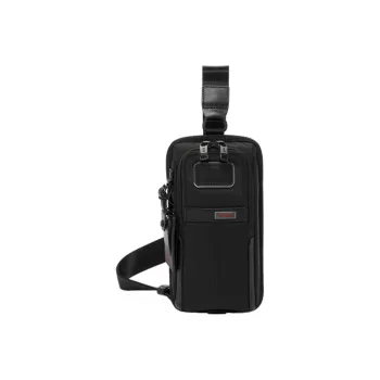 TUMI Alpha 3 Ballistic Nylon Shoulder Bag Men's Black